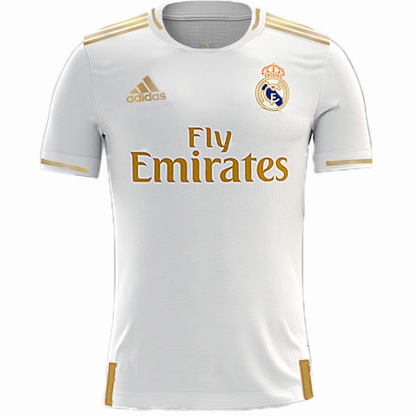 Tailandia Camisetas Real Madrid Primera equipo 2019-20 Blanco